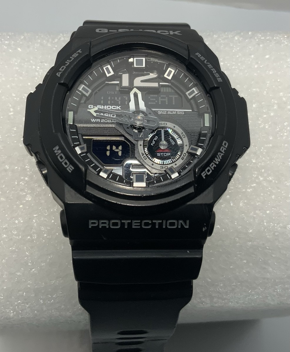 CASIO G-SHOCK PROTECTION 5357 GA-310 Men's Watch Black Resin