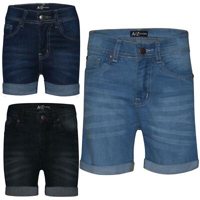 Girls Shorts Bermuda Ripped Jeans Hot Pants Flower Summer Denim Chino Short Baby