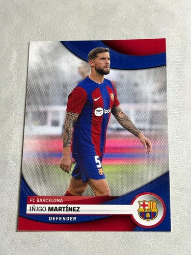 TOPPS BARCELONA TEAM Set 2023 2024 Parallel Icy Foil Vintage Legend