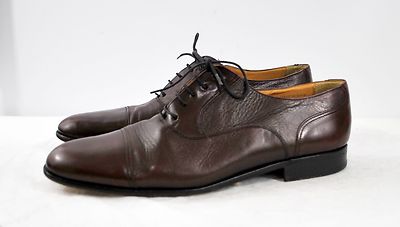 Magnanni Cap Toe Brown Lace Up Oxford 10.5 Medium Classic  display picture 3