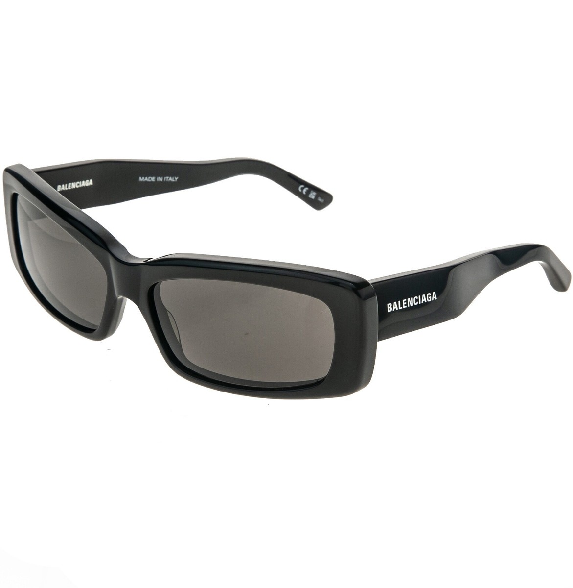 BALENCIAGA HAMPTONS SQUARE 0286 Black Fashion Wavy BALENCIAGA HAMPTONS SQUARE 0286 Black Fashion Wavy