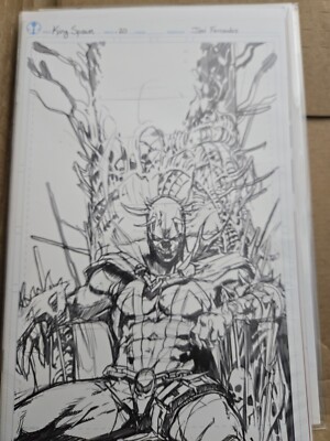 King Spawn 10 Sketch Cover
