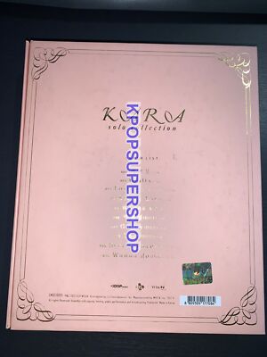 Kara Solo Album Solo Collection Autographed Signed CD Photobook