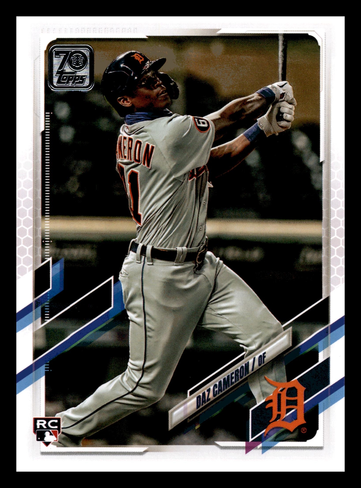 2021 Topps Daz Cameron 70th Anniversary RC #441 Rookie NM-MINT
