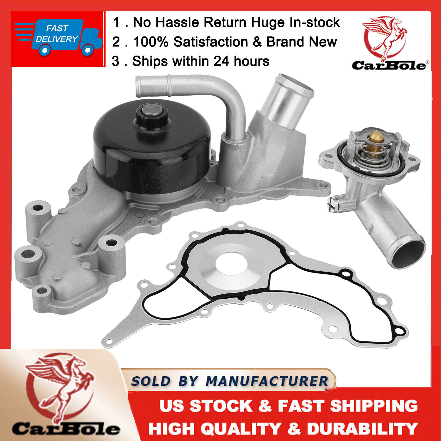 Water Pump Gasket 297912 299667 For Maserati Quattroporte Ghibli 3.0 V6 2017-UP
