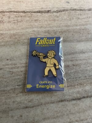 Fallout Crate Fallout Pins Brand New