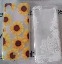 Moxee M2160/T6000 2 pack Shock Absorption Crystal Clear Bumper Case Set Of 2