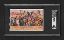 1938 Liebig ABRAHAM LINCOLN  ~~ Italian ~~ High End SGC 6 EXMT ~~ Must See!