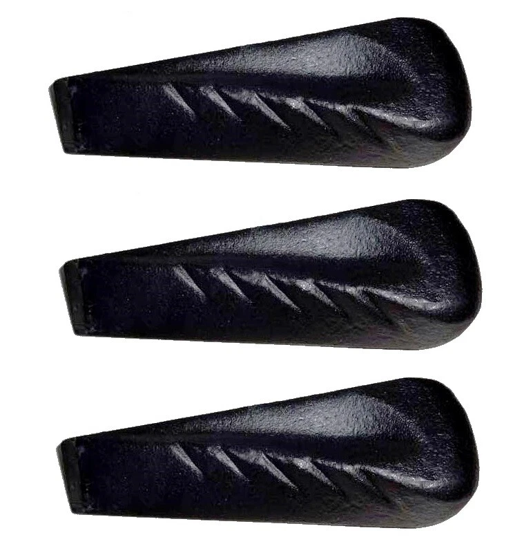 3x Spaltkeil Stahl Spaltgranate Kreuz Holz Spalter Axt Beil Werkzeug Fällkeil