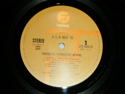 CCR CREEDENCE CLEARWATER REVIVAL Japan 1974 LFS-90010 NM LP C.C.R.