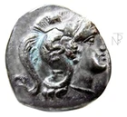 Ancient Italy (Calabria-Taranto) Drachm Civetta-OWL