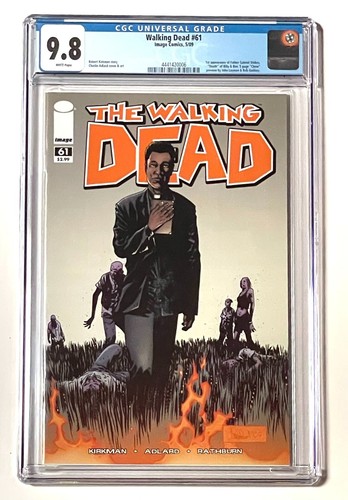 Walking Dead #61 CGC 9.8, White Pages, 1st Appearance of Father Gabriel - 第 1/2 張圖片