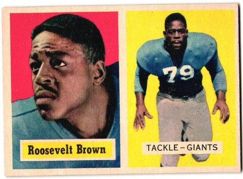 1957 Topps - Rosey Brown #11 - En muy buen estado-excelente+ - Imagen 1 de 2