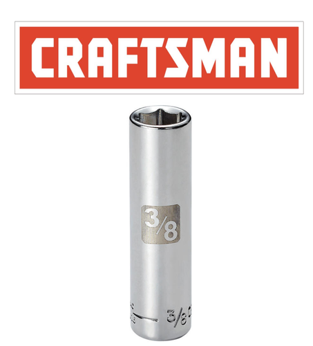 Craftsman Easy Read Socket 1/4" Drive Shallow or Deep Metric or Inch Choose Size - Picture 34 of 66