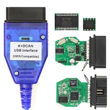 K+DCAN OBD2 Cable with Switch For BMW FTDI FT232RL Tools EDIABAS NCS Expert ISTA