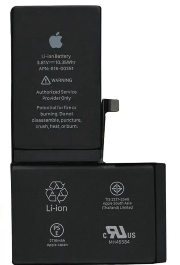 Apple iPhone X 本体 バッテリー86% OEM Original Apple Replacement Battery for Apple iPhone X 2716mAh