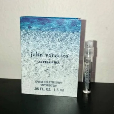 John Varvatos Artisan Blu Eau De Toilette EDT  Spray Sample 1.5ml/.05 oz