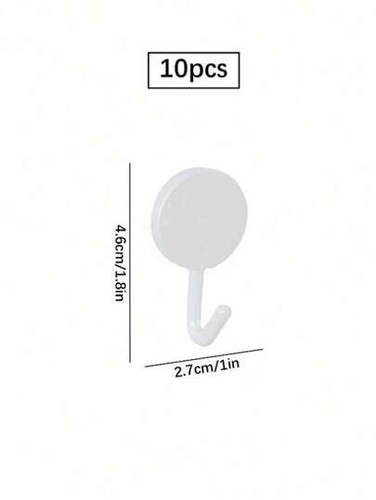 Self Adhesive Strong Sticky Hooks Heavy-Duty Wall Seamless Hook - Picture 4 of 7