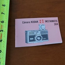 CAMERA KODAK INSTAMATIC 304 MANUAL VINTAGE USER booklet instruction 5
