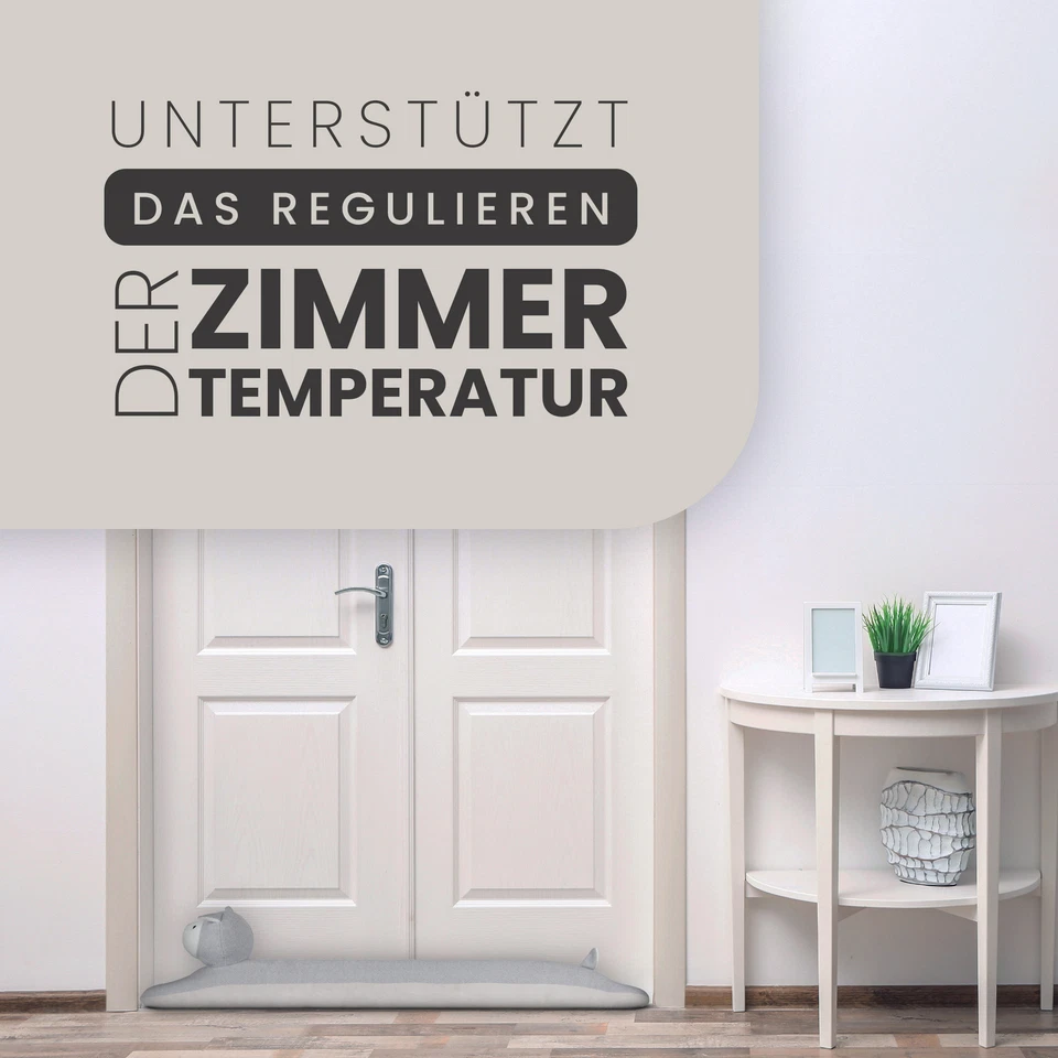 Stopper Türstopper Durchzug Hund Katze Zugluftstopper Türdichtung Türisolierung - Bild 3 von 4