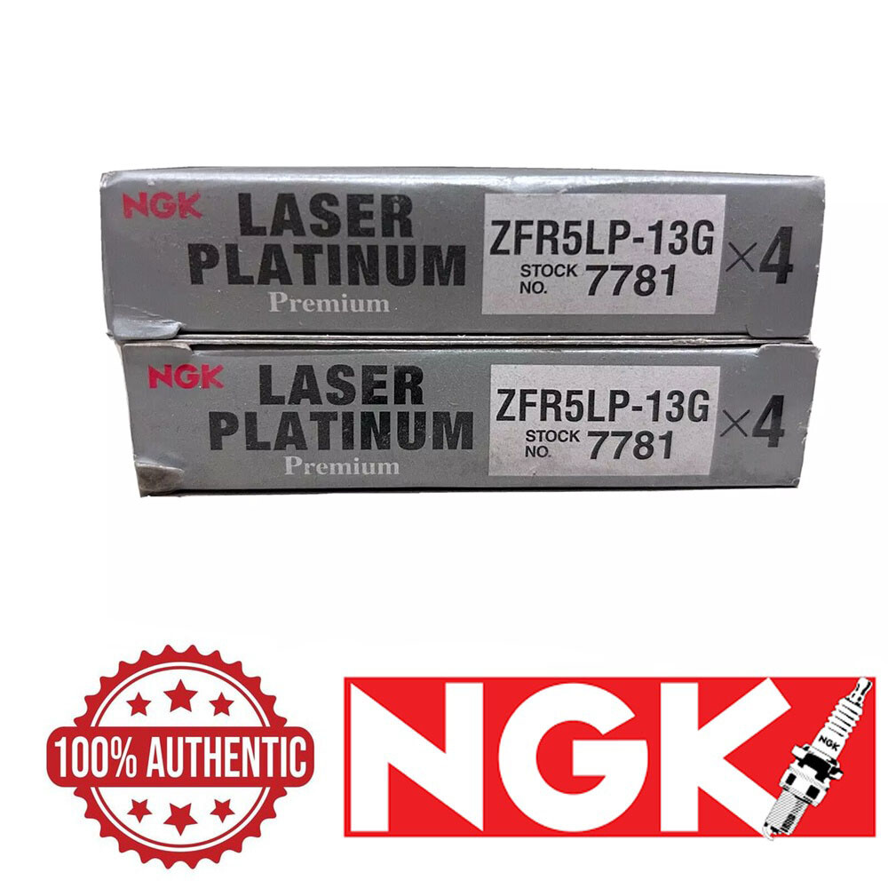 8 NGK OE Laser Double Platinum Spark Plugs ZFR5LP13G #7781 for Chrysler-Dodge V6