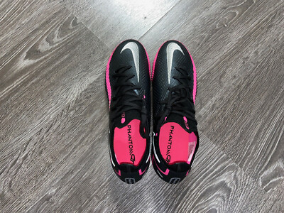 Nike Phantom GT Elite FG Black Pink ACC Men's Size 7 Soccer Cleats