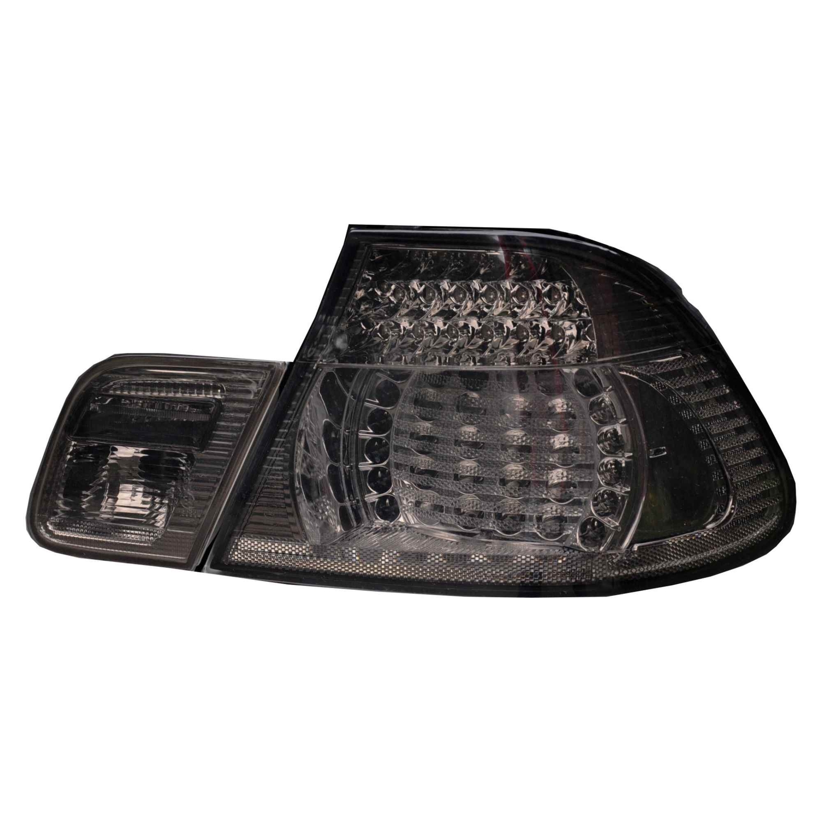 BMW E46 Heckleuchten Set Led Rot/Schwarz- Coupe - DMV Autoglas & Teile KG