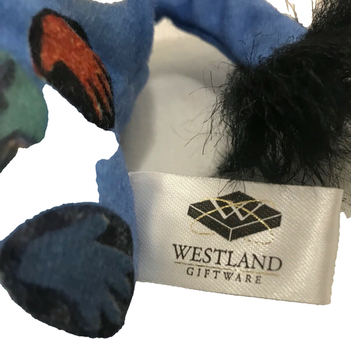 2000 COW PARADE Plüsch Hand Quilt Collaborative Cow Westland Giftware 8 Zoll mit Etikett - Bild 6 von 9