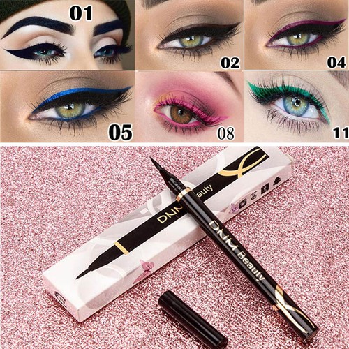 Flüssiger Eyeliner Stift - Wähle Von 12 Farben - Qualität Kosmetik Augen Stift : - Bild 4 von 23