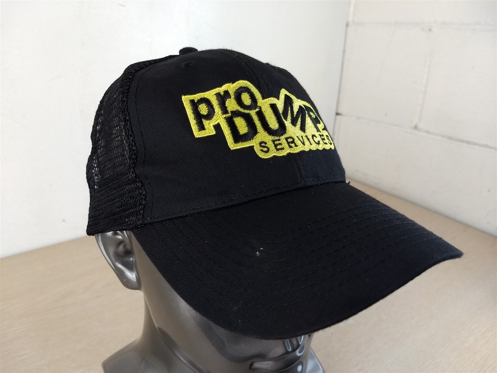 PRO DUMP SERVICES ADJUSTABLE SNAPBACK TRUCKER/MES… - image 2