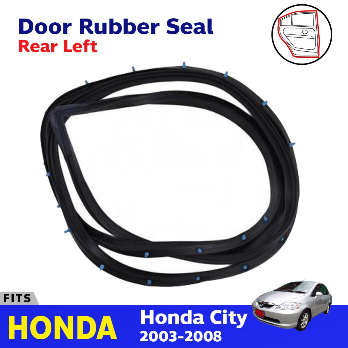 For Honda City ZX 4D Sedan 2003-08 Door Rubber Weatherstrip Seal