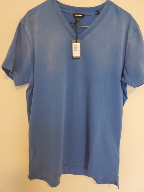 Diesel T-shirt T-shoji V Neck Cotton SS 