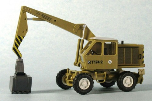 BUSCH Weimar Mobile Excavator T174-2 (Siena) 1/87 HO Scale Plastic Model NEW! - Picture 2 of 5