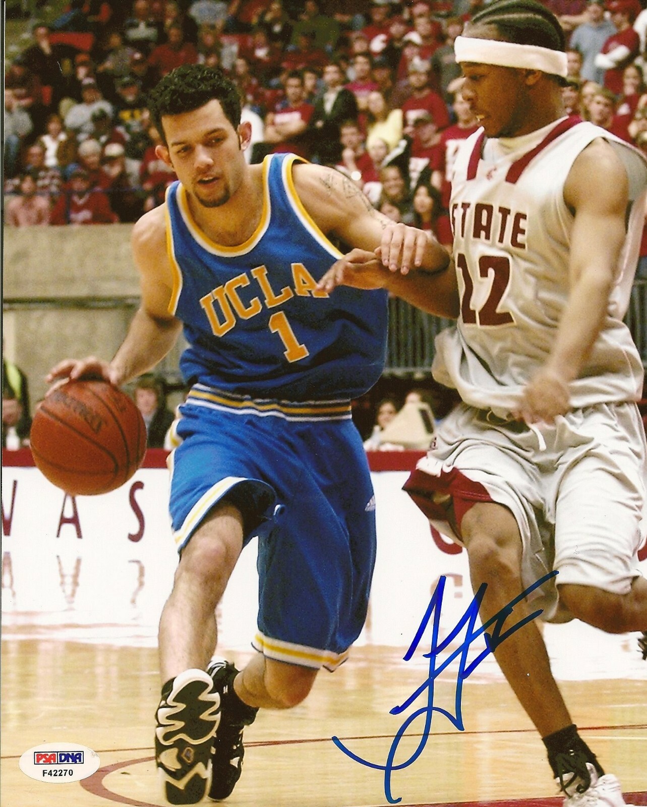Jordan Farmar Autographed Signed 8x10 Photo PSA/DNA UCLA Bruins Basketball Picture Autograph 
