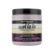 Aunt Jackie's Curls and Coils Curl La La Defining Curl Custard for Natural Hair