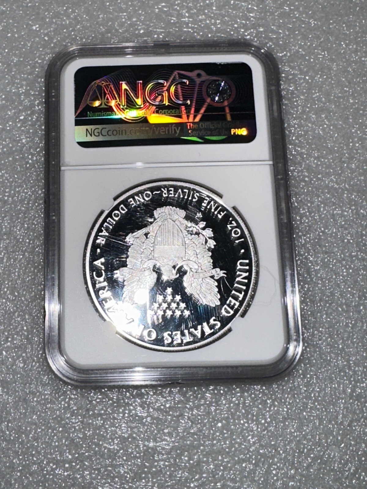 2020 W END of WORLD WAR II 75th ANNIVERSARY SILVER EAGLE V75 PF69 FIRST