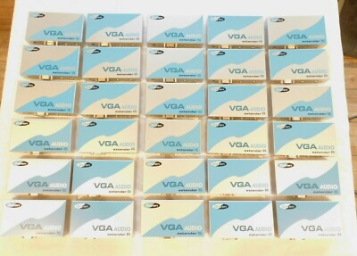 Gefen VGA Audio Extender - Video-Audio Extender Receiver/Sender - LOT OF 14 SETS