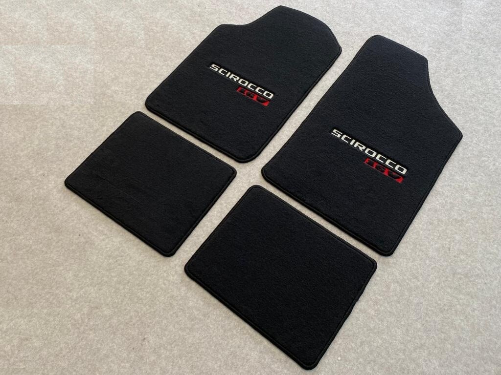 For VW Scirocco MK2 16v floor mats carpet black Set of4 198292 eBay