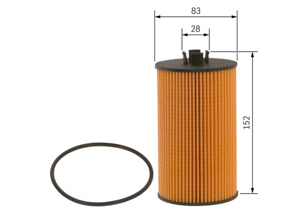 Bosch F 026 407 040 ÖLfilter FüR Fendt, MERCEDES-BENZ-image