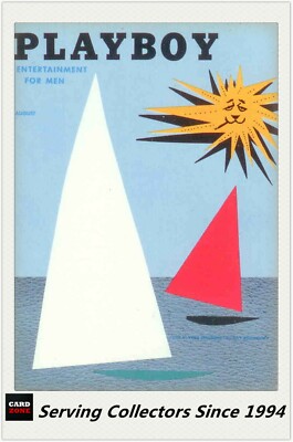 1996 PLAYBOY 40 YEARS ANNIVERSARY TRADING CARD AUGUST EDITION BASE