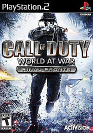 Call of Duty World at War Final Front Sony Playstation 2 ps2 sin manual - Imagen 1 de 1