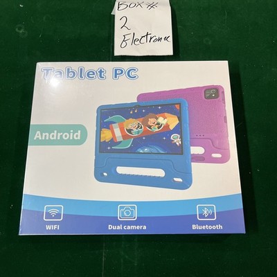 EDDBNi Kids Tablet Android 14 Tablet 10 inch Kids Tablets with Case Quad Core