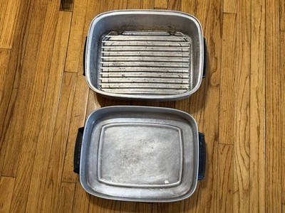 3 Piece Vintage Frigidaire Oven Roaster Radiant Wall Broiler Grill Rack Splatter