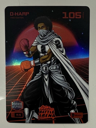 D-Harp Foil First Edition Rookie Inspired Brawl Bo Jackson Battle Arena PG-95