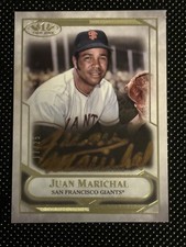 2021 Topps Tier One  Juan Marichal Gold Ink Auto /25 #T1TA-JM