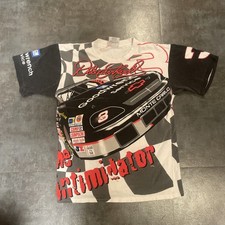 Vintage Dale Earnhardt Shirt Mens Large White 1990s Chase Authentic