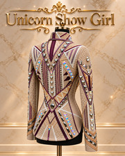 Western Show Jacket Showmanship Jacket Horsemanship Jacket