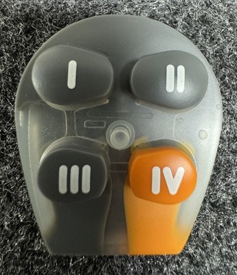 VIPER EZSDEI476 476V 4 BUTTON /1 ORANGE REPLACEMENT KEYPAD BUTTONS/ORIGINAL DEI