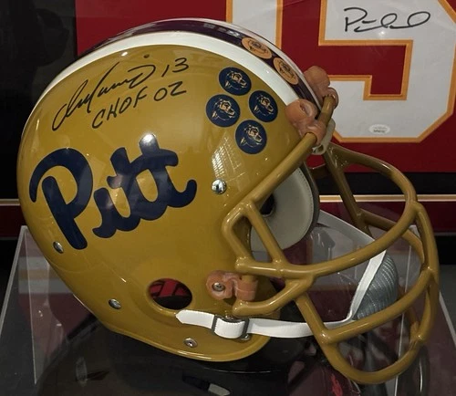 Dan Marino Signed Pitt Panthers Suspension Helmet w/“CHOF 02”-Game Style-Beckett