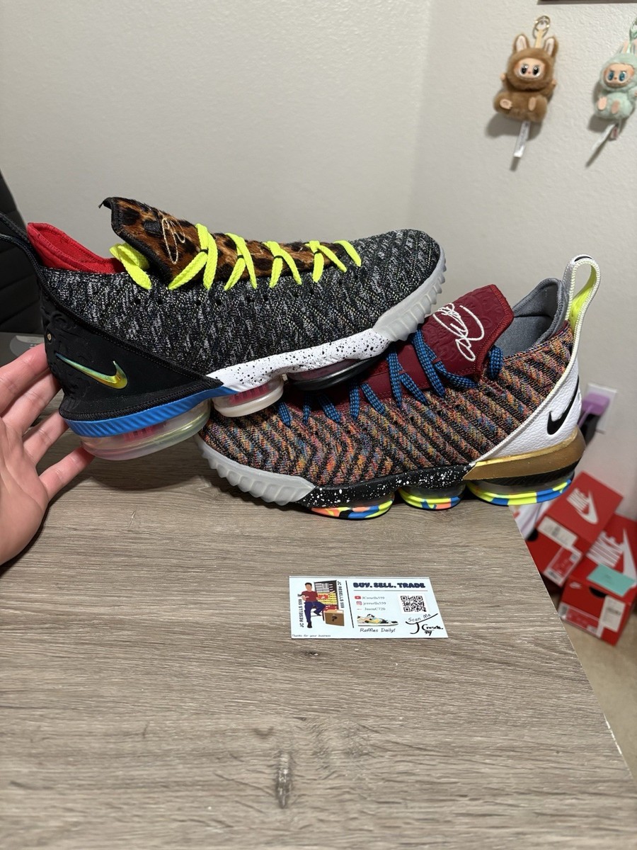 Sepatu Nike Lebron 16 Retro Size Nike LeBron 16 What The For Sale